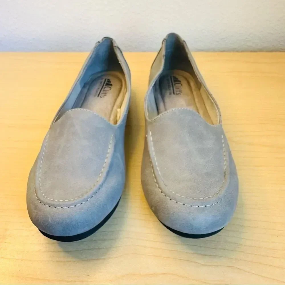 White Mountain faux suede